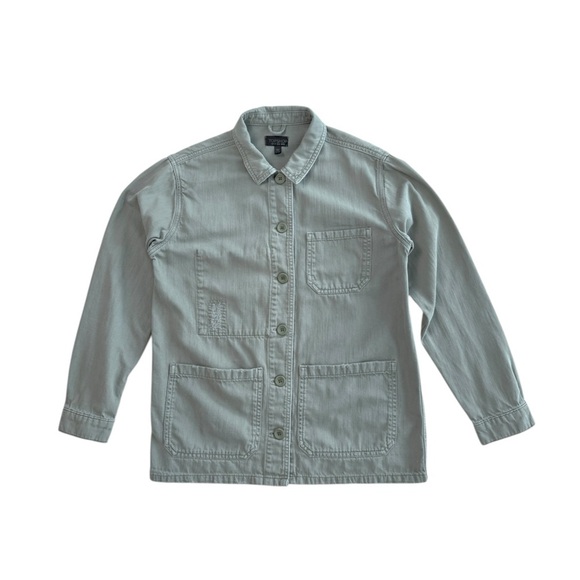 TOPSHOP EUC Utility jacket in Green Size 6 - Picture 1 of 9